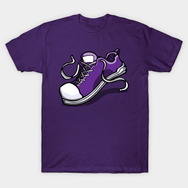 Grape Soda Shoe *Soda Collection* T-Shirt by deancoledesign